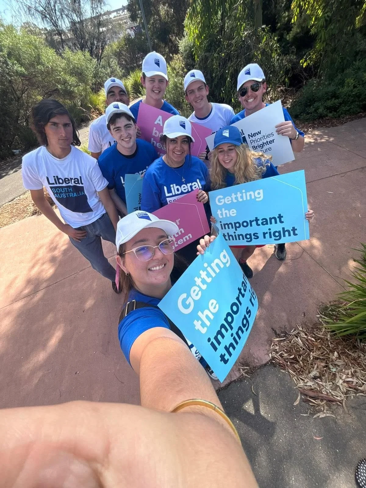 YL EDO's campaign in South Australia during the 2026 South Australian State Election, Adelaide, 2026