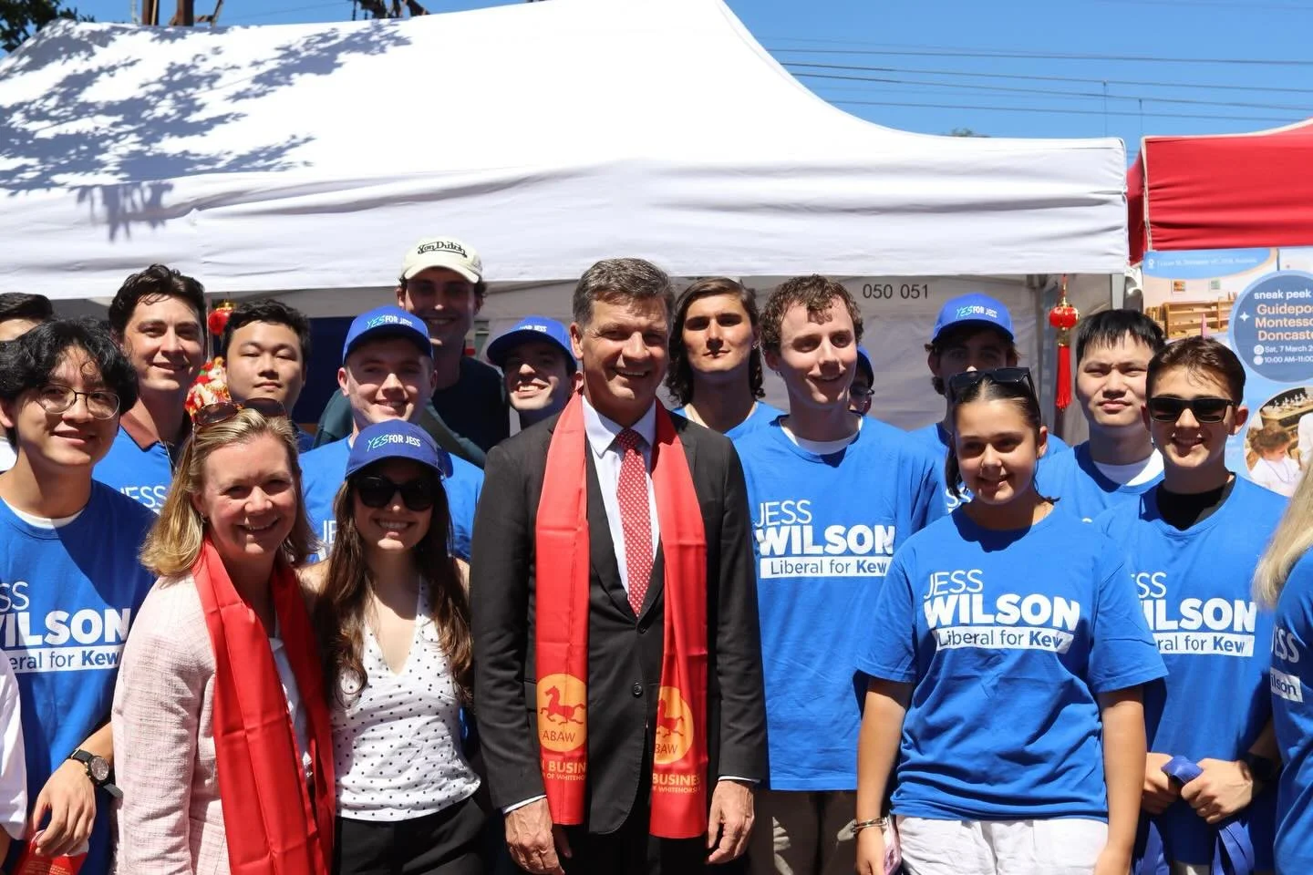 Victorian Young Liberals campaign with Angus Taylor MP, in Melbourne, 2026