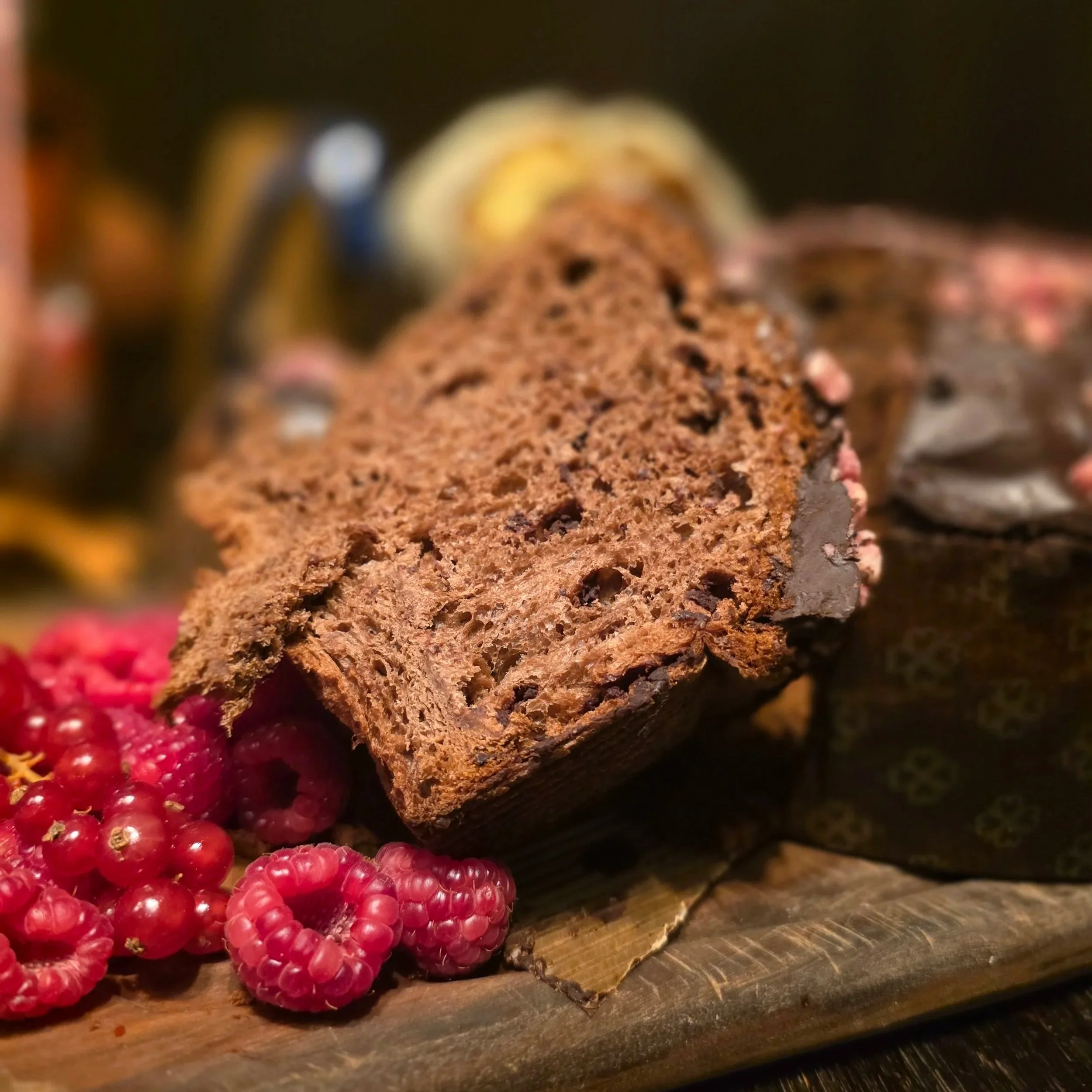 Panettone Cioccolato e Lampone Finisterrae