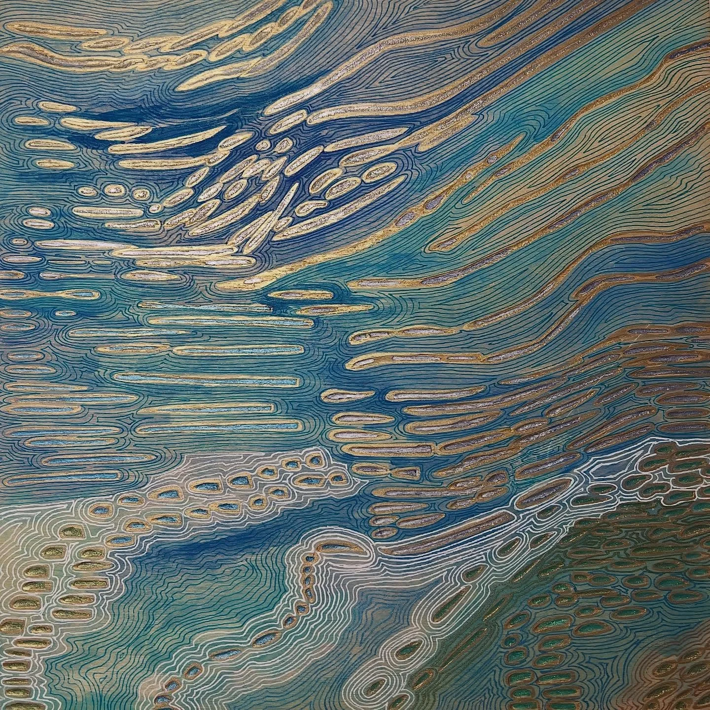 playa villa palmar
12&rdquo; X 12&rdquo;
acrylic, ink &amp; carving tool on wood