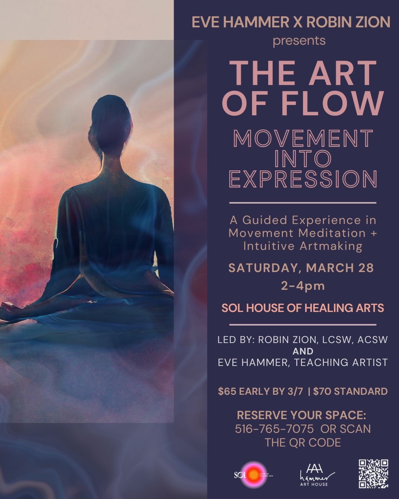 ✨A new experience is coming to
SOL... and space is limited.✨ 

Join us for The Art of Flow:
Movement Into Expression &mdash; a deeply nourishing afternoon designed to help you slow down, reconnect, and create from an intuitive place. 

This special c