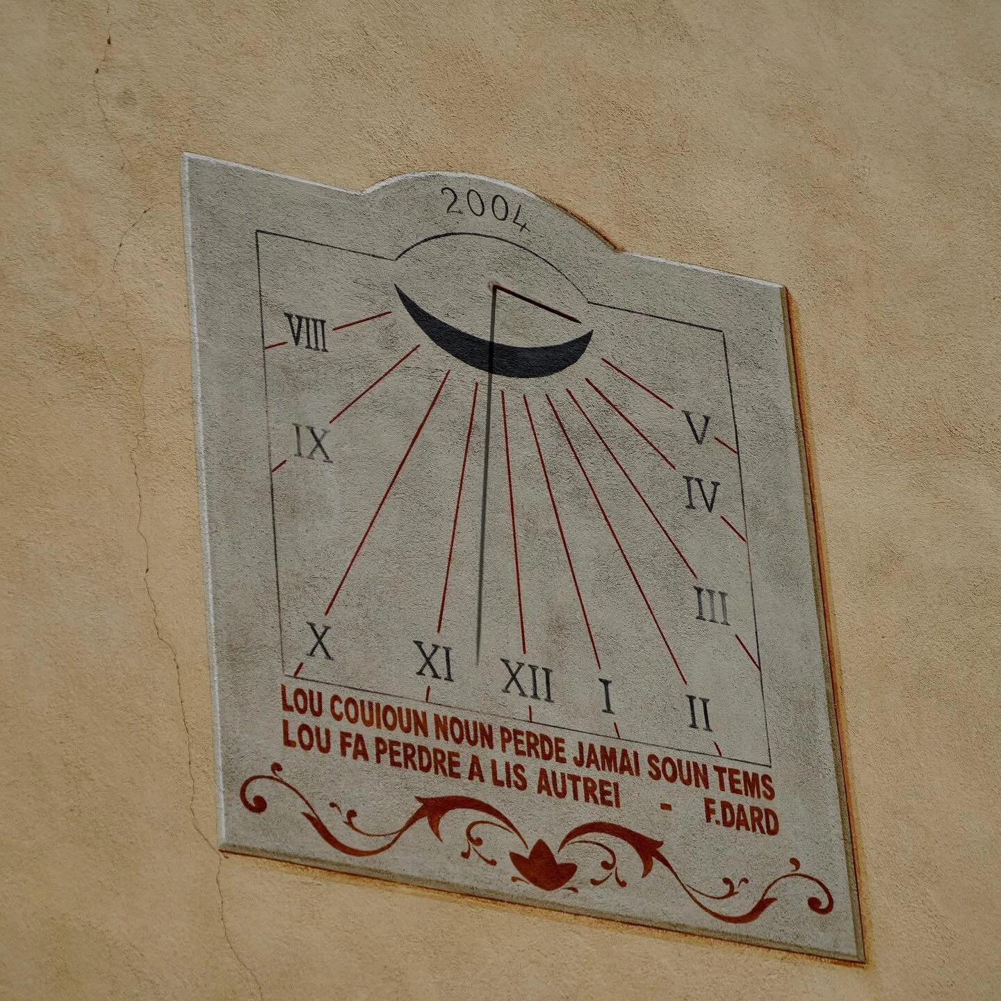 Sundial in the Place du Peyra Vence

#sundial 
#vence
#holiday
#france