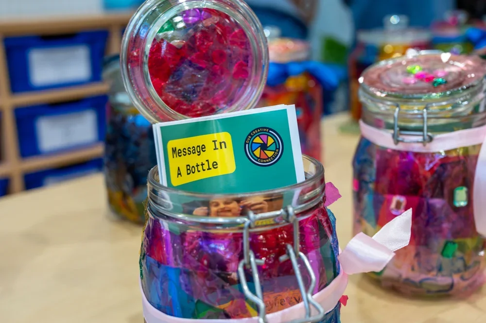 Art of Connection - Making Safe Spaces exhibition at Huddersfield Literature Festival