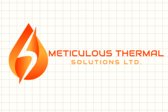 Meticulous orange energy logo
