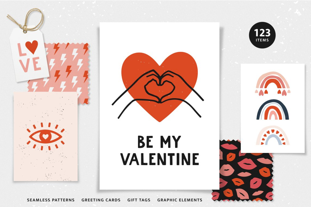 Creative Market Valentine 2