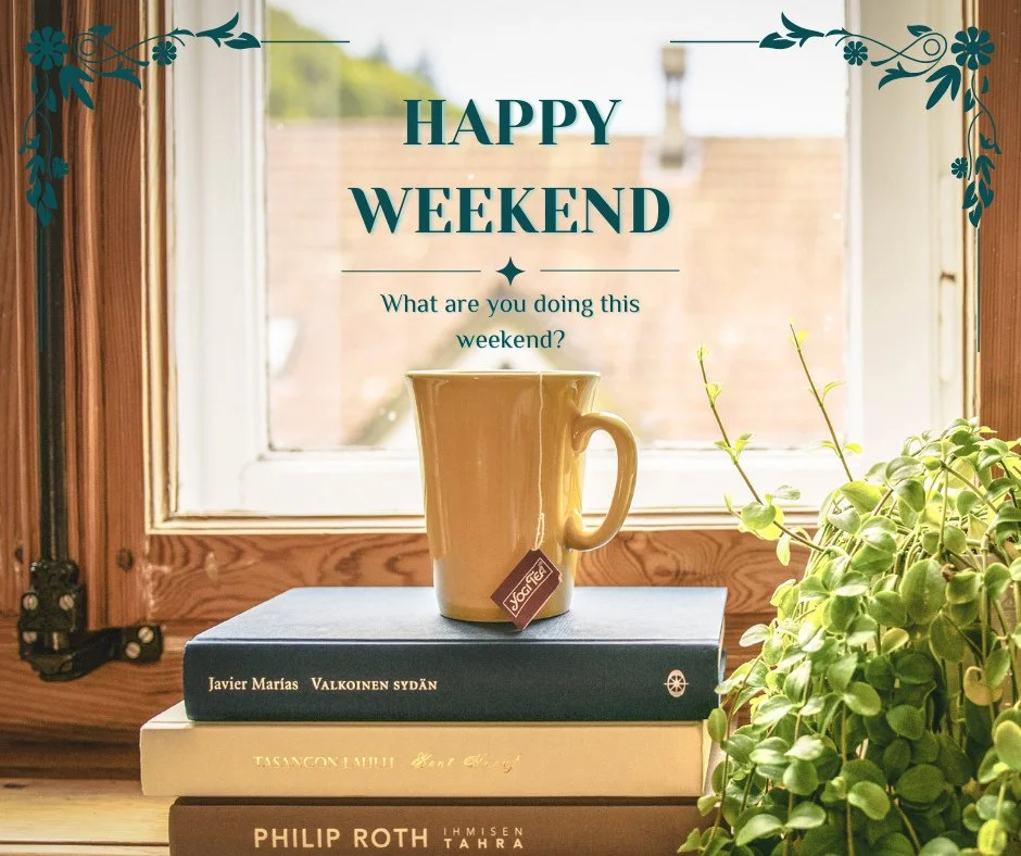 Happy weekend! I'm getting together with good friends tomorrow. I'm also planning some coffee+book time. What are you doing to rest and unwind this weekend? Comment below!⁠
.⁠
.⁠
.⁠
.⁠
#weekend⁠
#weekendvibes⁠
#weekendmood⁠
#weekendplans⁠
#buteykobre