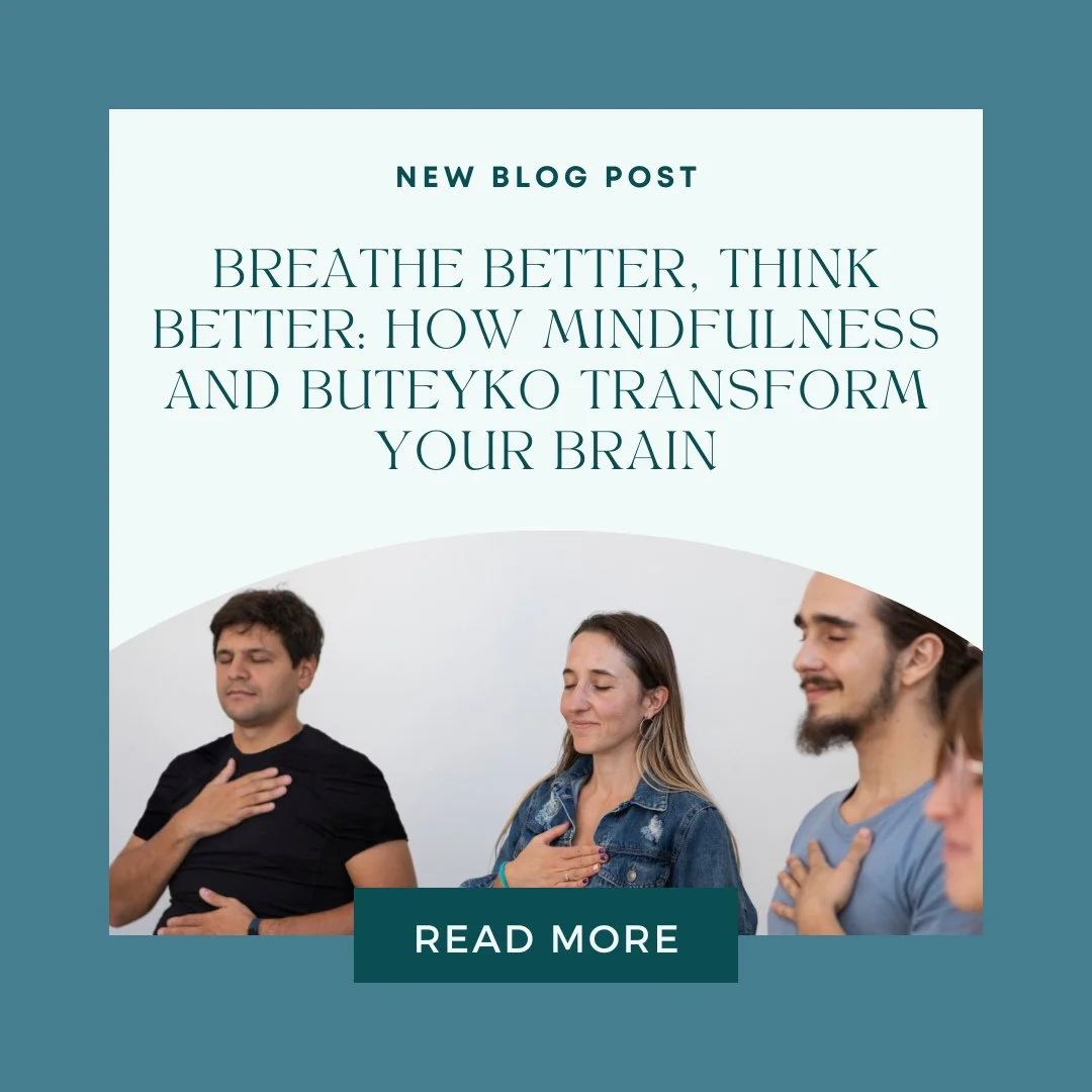 🌬️ Breathe Better, Think Better 🧠⁠
What happens in your brain when you practice mindfulness? And how can Buteyko breathing make it even more powerful? 🤔⁠
⁠
✨ Less stress, more calm.⁠
✨ Better focus, sharper mind.⁠
✨ A toolkit for a happier YOU.⁠
⁠