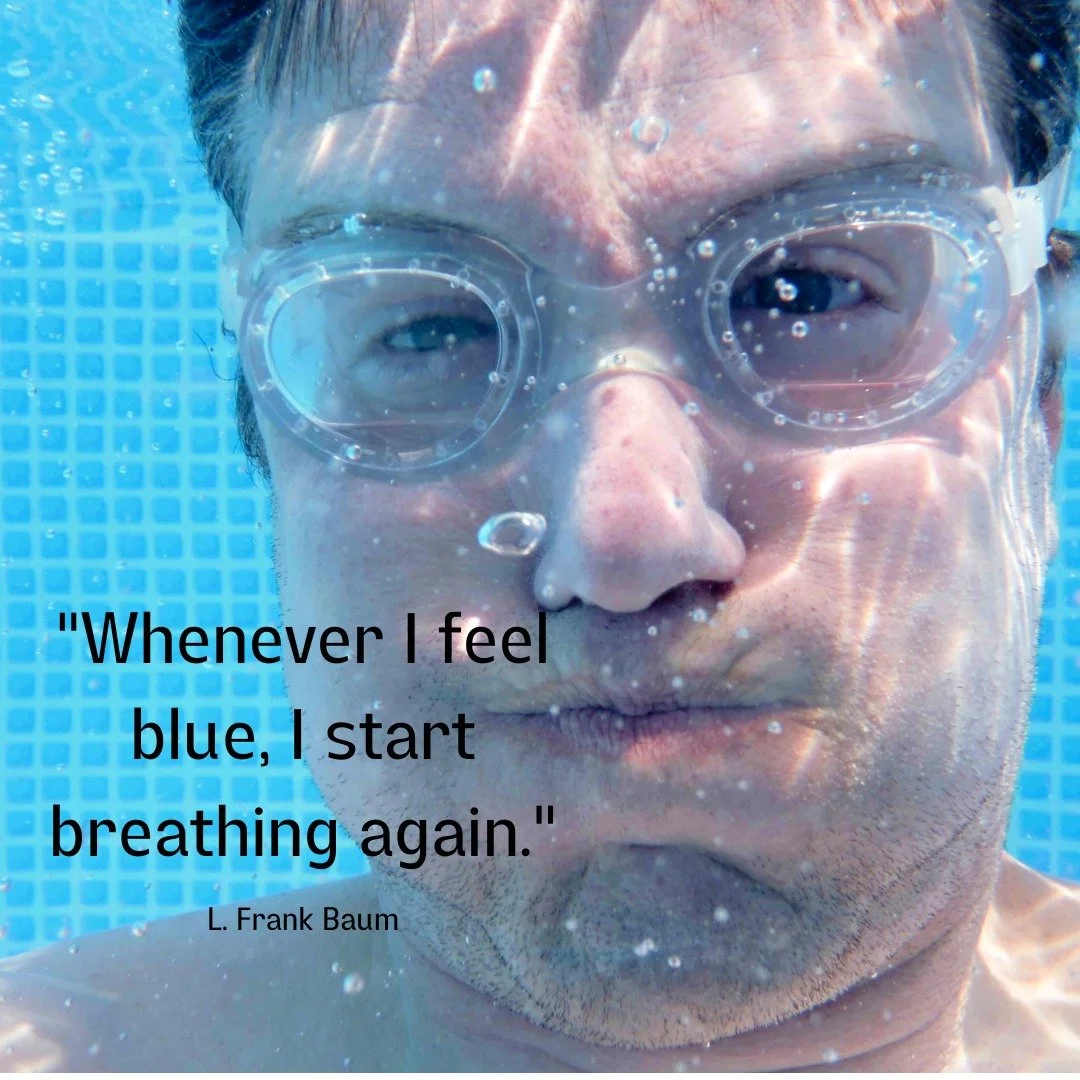 A little breathing humor! But really, holding your breath in Buteyko doesn't make you blue! Gentle breath holds actually increases oxygen delivery throughout the body! #buteyko #BreatheBetter #ButeykoMethod #BetterBreathing #MindfulBreathing #buteyko