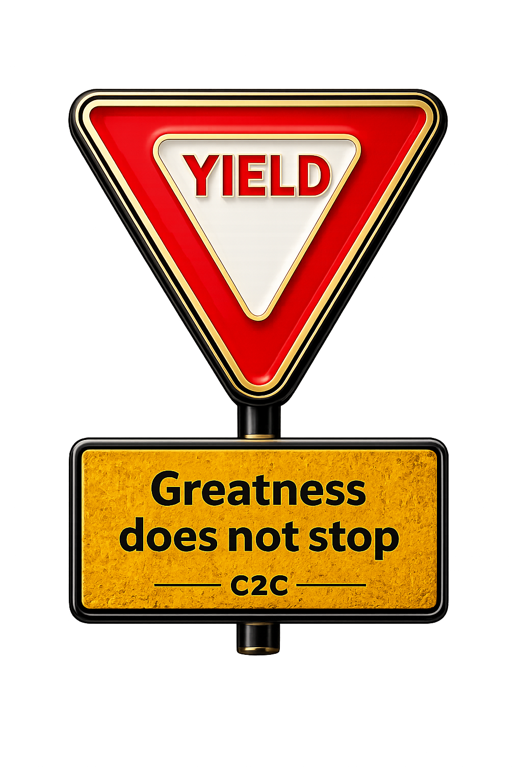 Yield Greatness Don't Stop - Brand Token
