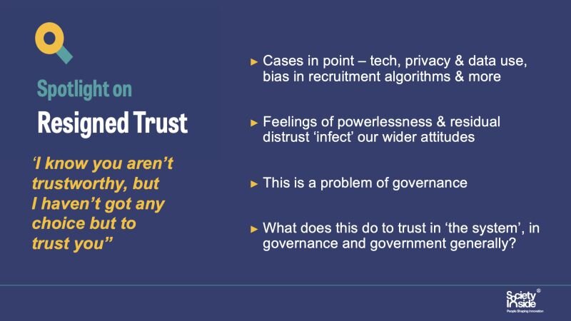 Resigned Trust