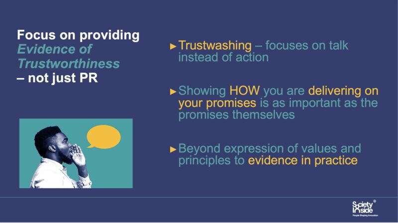 Aspects of Earning Trust