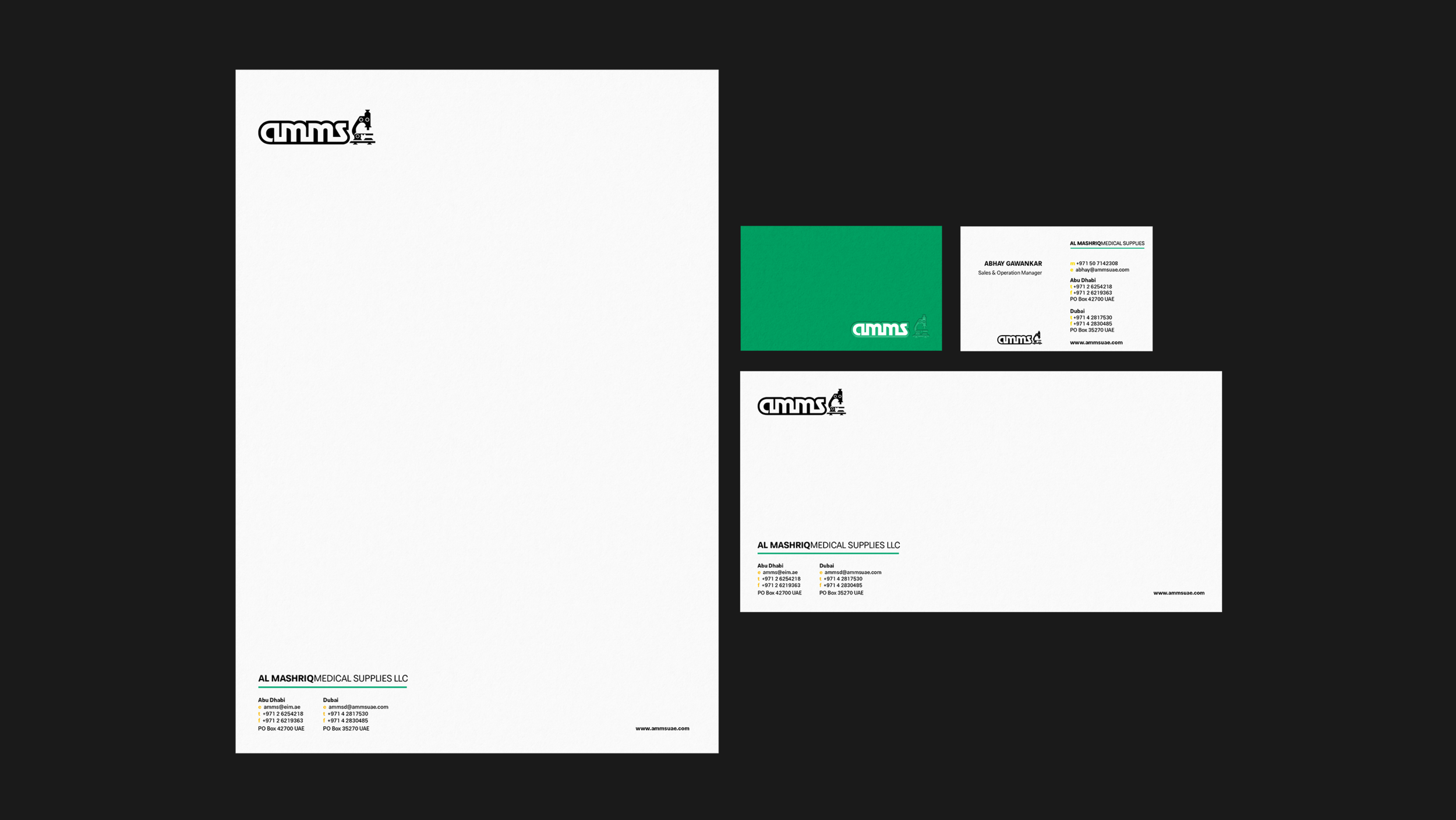 Al Mashriq Medical Supplies — Sarah Fasih