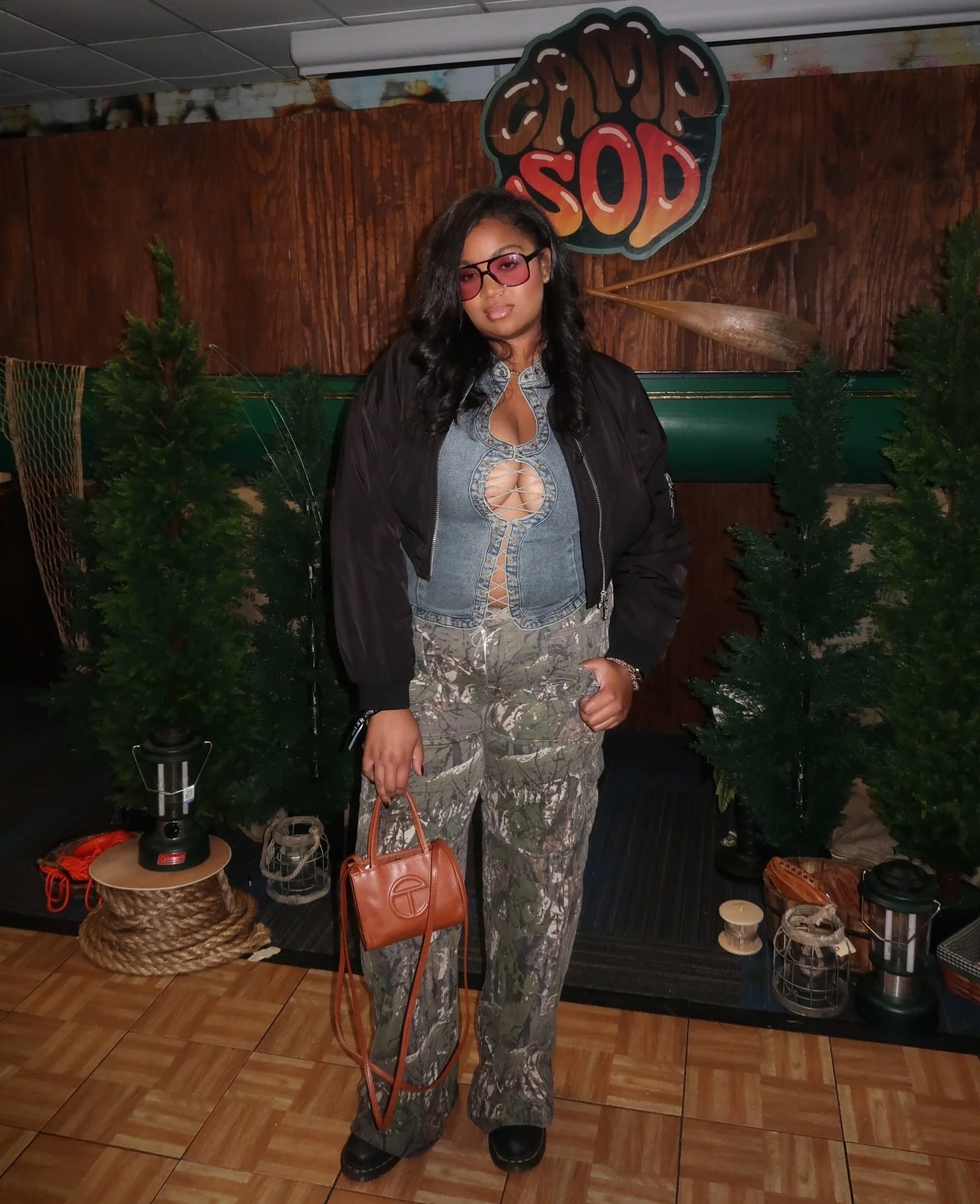 Day one at Camp Souled Out Dates. Thank you @campsouledoutdates for having me, the music, the setup, and the VIP section all delivered, even in the rain.