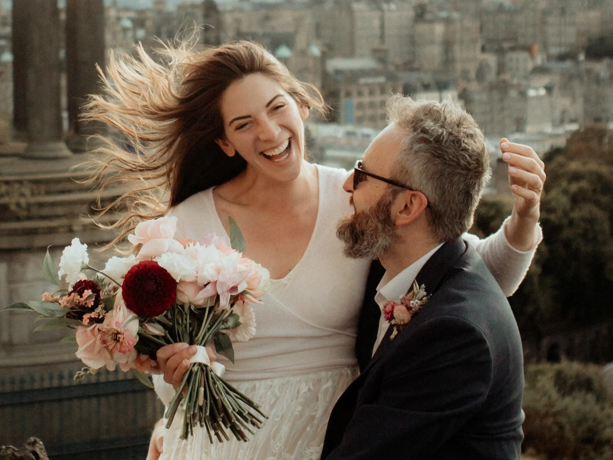 Timberyard Edinburgh Elopement, Stacie and David