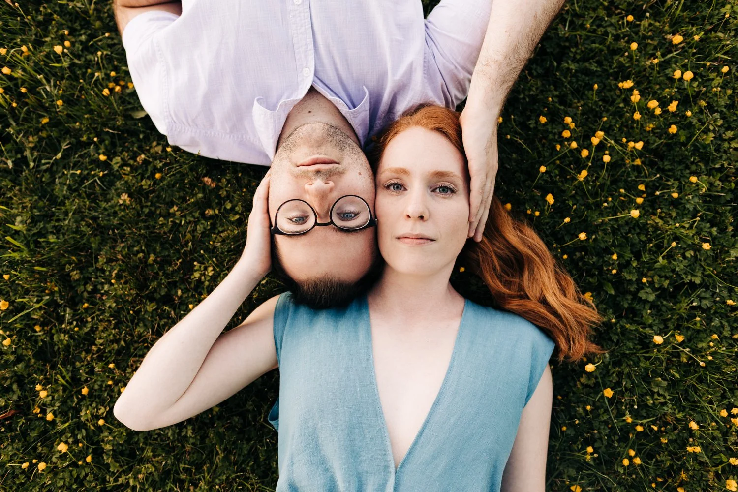 Portrait of a couple at the vermont mountain wedding venue the von Trapp Family Lodge & Resort