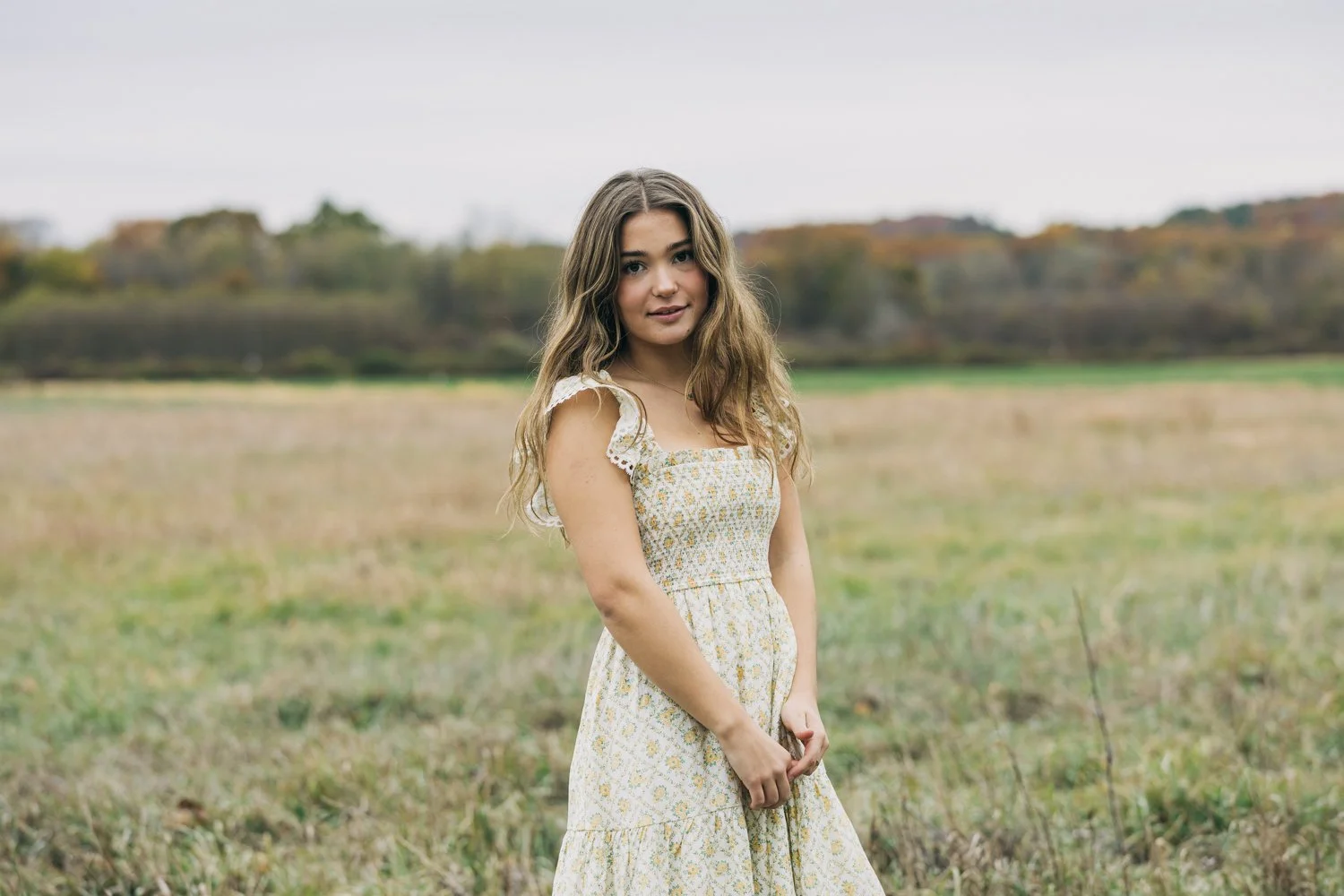 Senior portrait in Northampton Massachusetts
