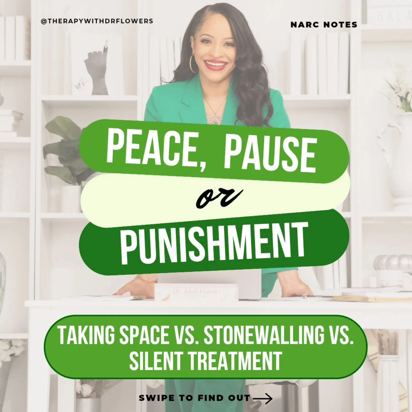 They call it &ldquo;taking space.&rdquo;
But sometimes that silence feels like punishment, not peace.

Here&rsquo;s the difference:
🌿 Taking Space &rarr; a healthy pause to self-regulate and return with care.
🧱 Stonewalling &rarr; a wall that ends 