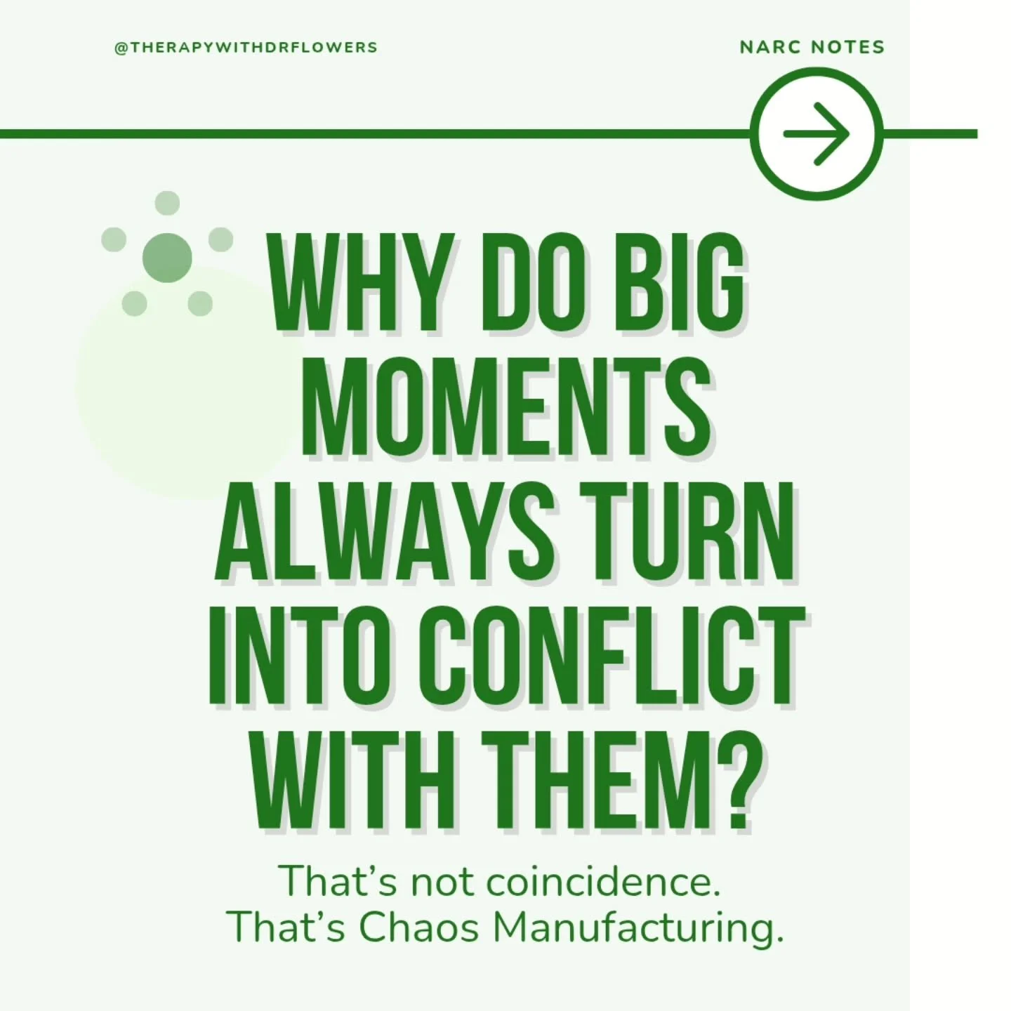 If you&rsquo;ve ever noticed that big moments keep turning into conflict, this post is for you. 👀

Birthdays. 🎂
Trips. ✈️
Celebrations. 🥂
Important events. 📅

Everything is fine&hellip; until suddenly it&rsquo;s NOT. ⚠️

That pattern has a name &