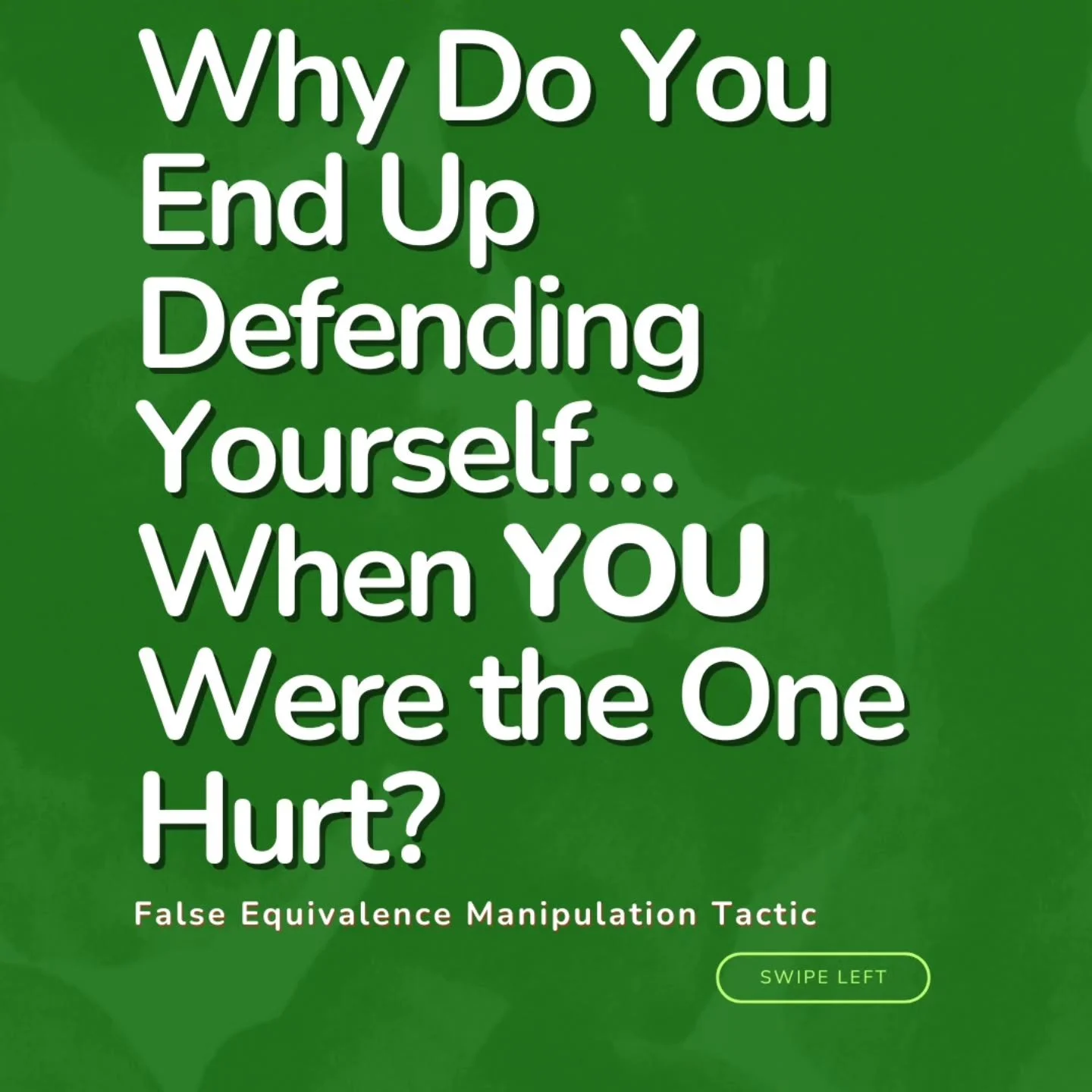 &ldquo;We BOTH messed up&rdquo; sounds fair&hellip; until you realize it&rsquo;s not 🤨

That&rsquo;s how accountability gets diluted.
That&rsquo;s how the real issue gets buried.
That&rsquo;s how you end up explaining yourself&hellip; instead of bei