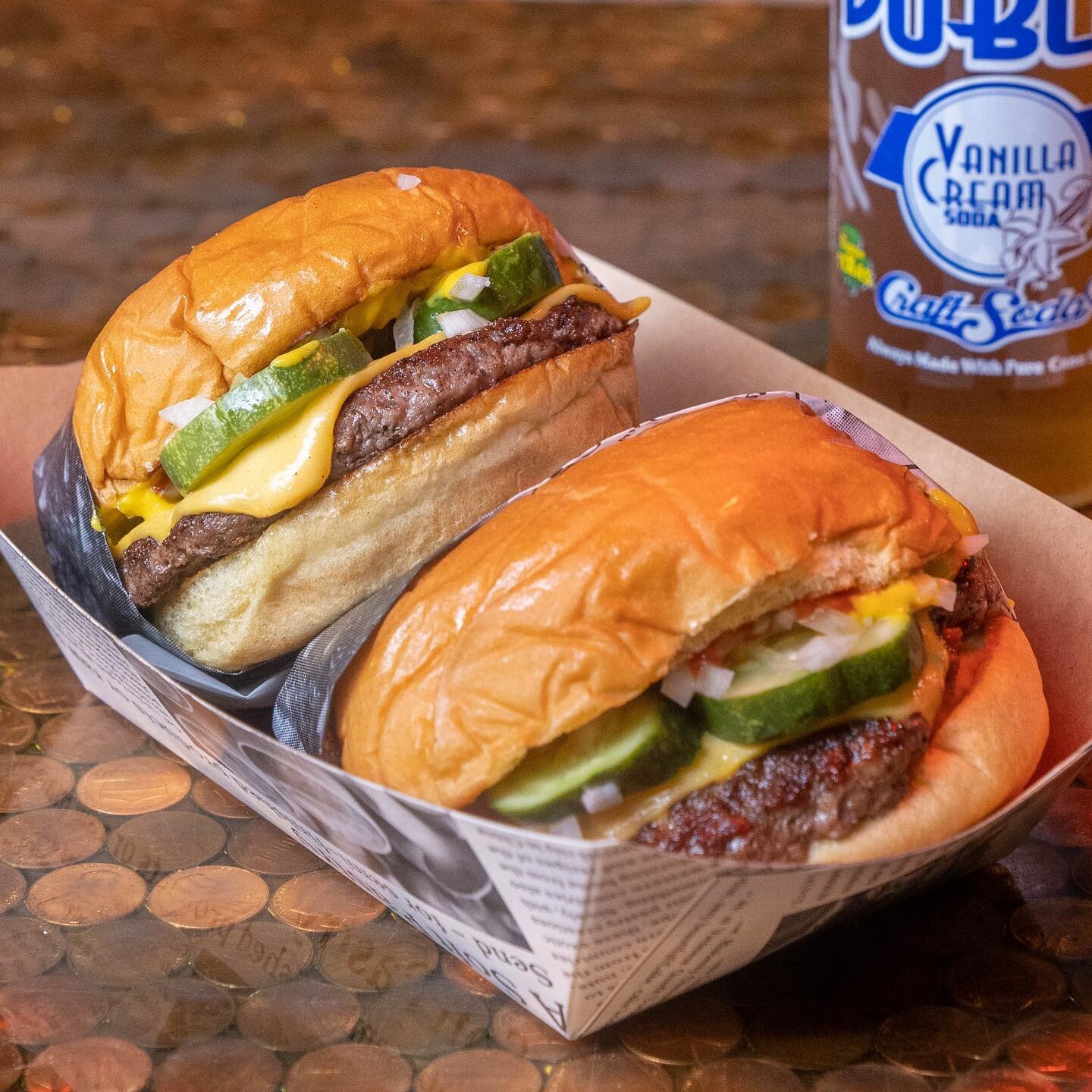 Indulge in delicious juice cheeseburgers one last time at @railwaymarkethtx Join us as we savor our final day before we embark on an exciting journey to our new location. 

Stay tuned for updates on our grand reopening - we can't wait to share our ne