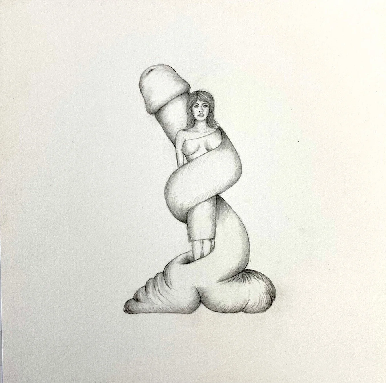 Wrapt, 2016 8 x 8 inches