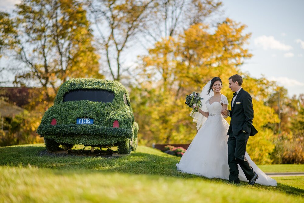 Planterra Detroit Garden Wedding Love Bug