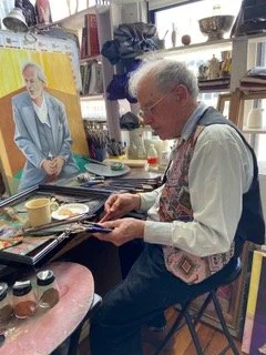 ARTIST AT WORK: PORTRAIT
