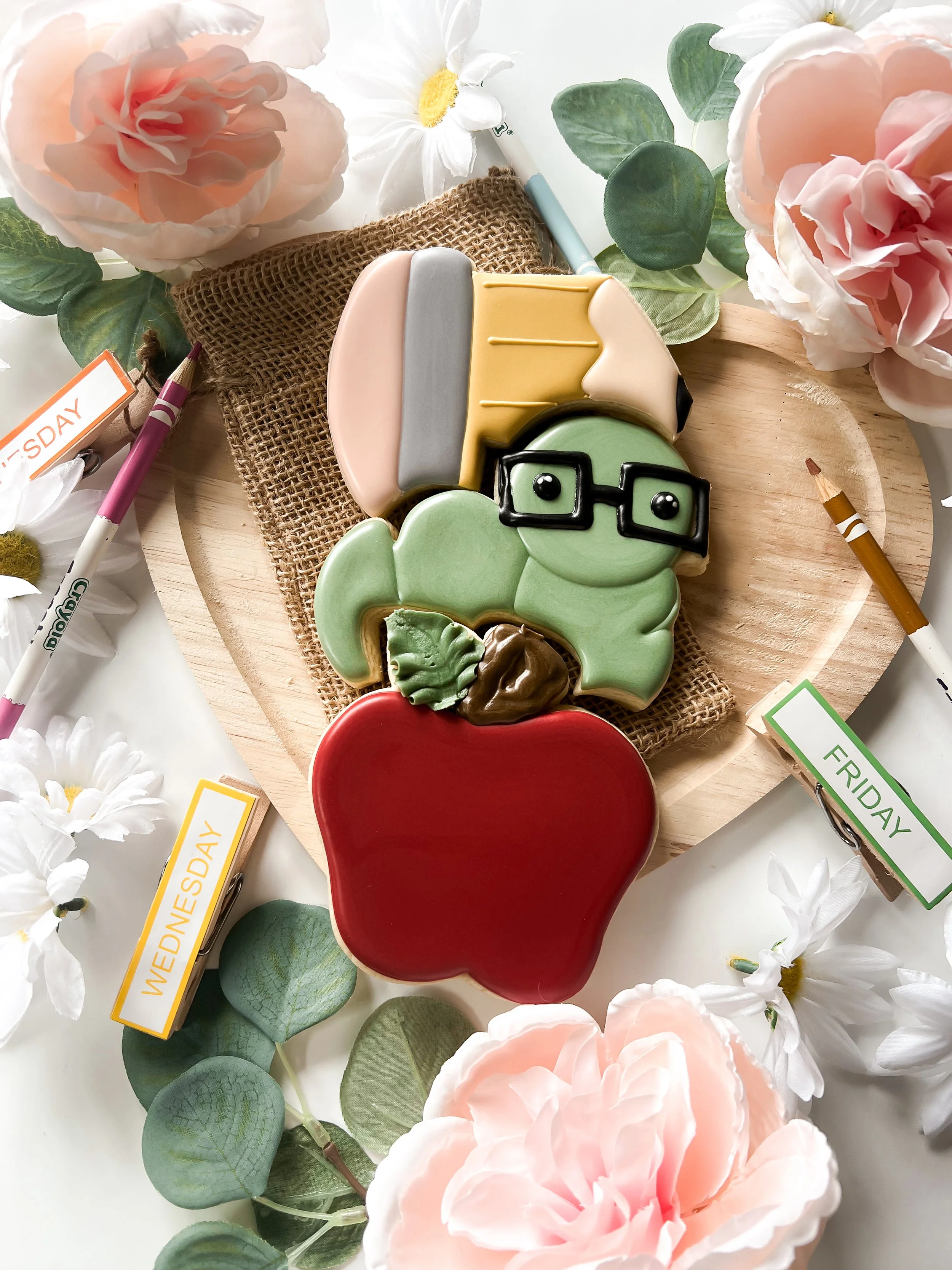 3pc Large School Cookie Set