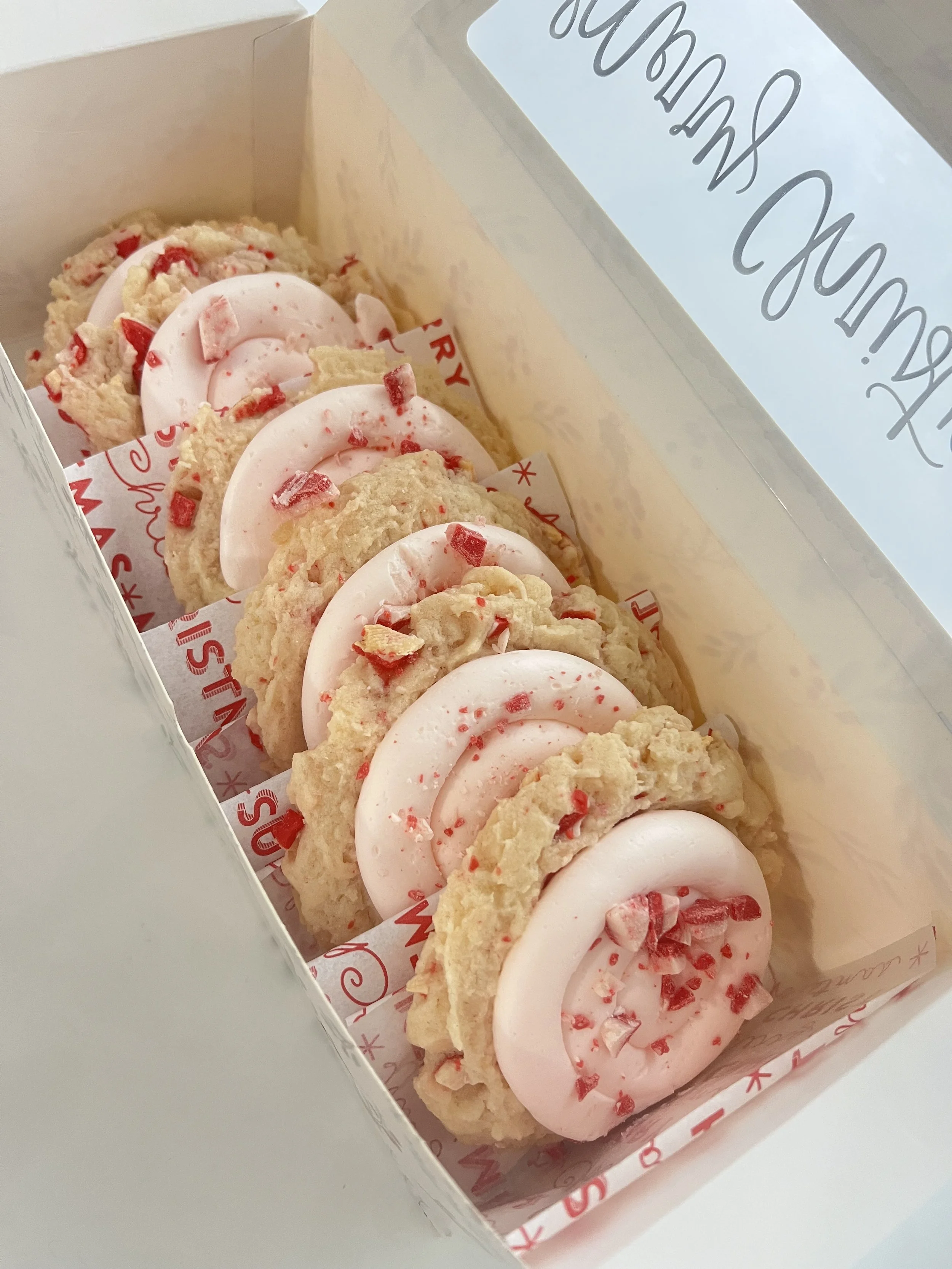 6pc Peppermint Crunch Cookies