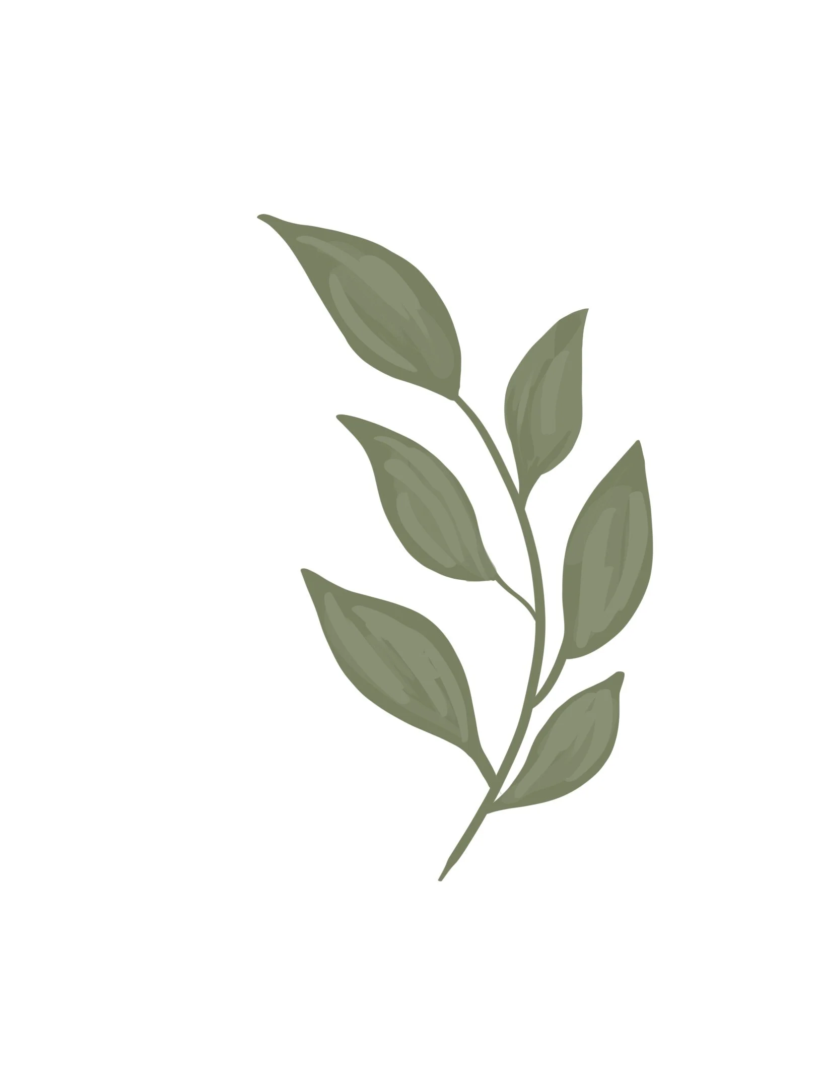 STL FILE DIGITAL DOWNLOAD- Leaf- 3.5 inch