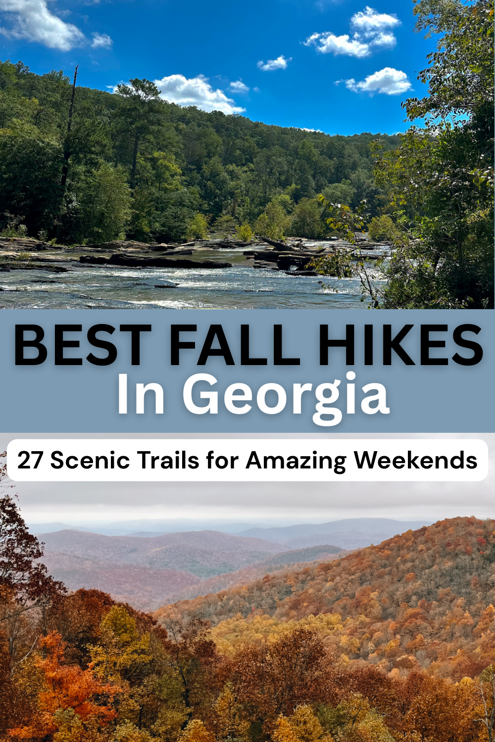 Best Fall Hikes in Georgia (2025): 27 Scenic Trails for Amazing Weekends