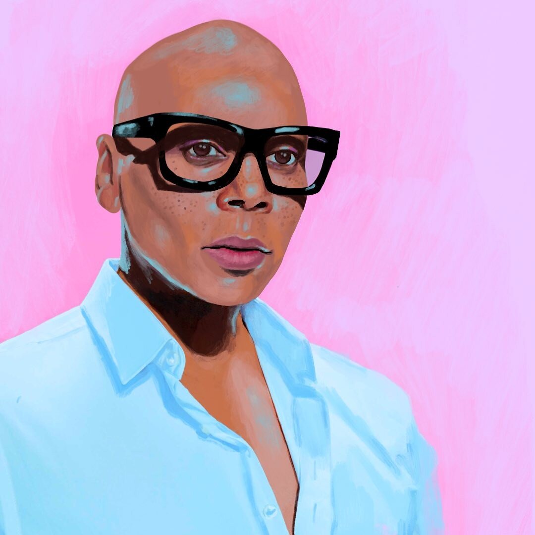 More illustration, just for fun. Channeling the energy of Ru always. &ldquo;When you become the image of your own imagination, it&rsquo;s the most powerful thing you could ever do.&rdquo; As a creator I&rsquo;m always living in my imagination&hellip;