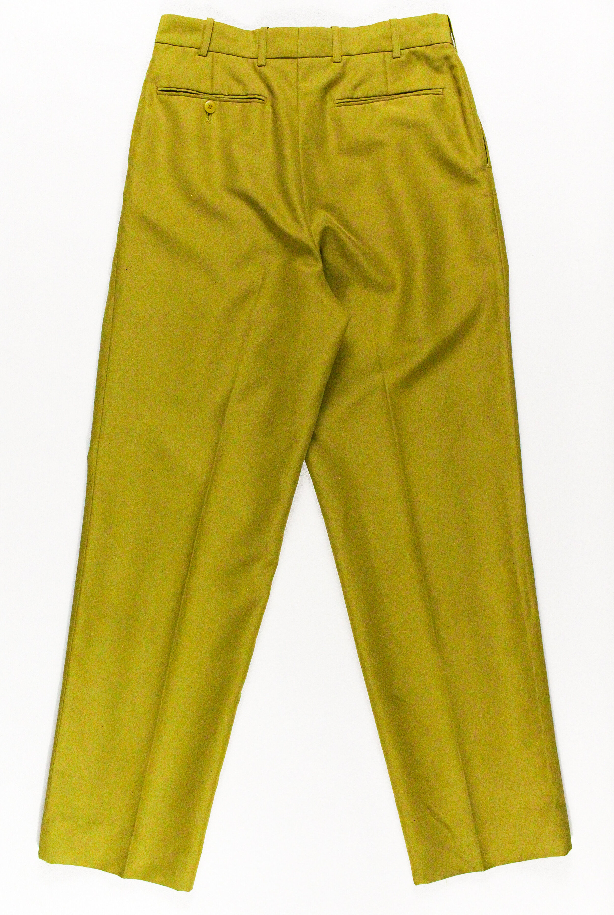 1970s Dino Divinci Chartreuse Trousers — TRASH