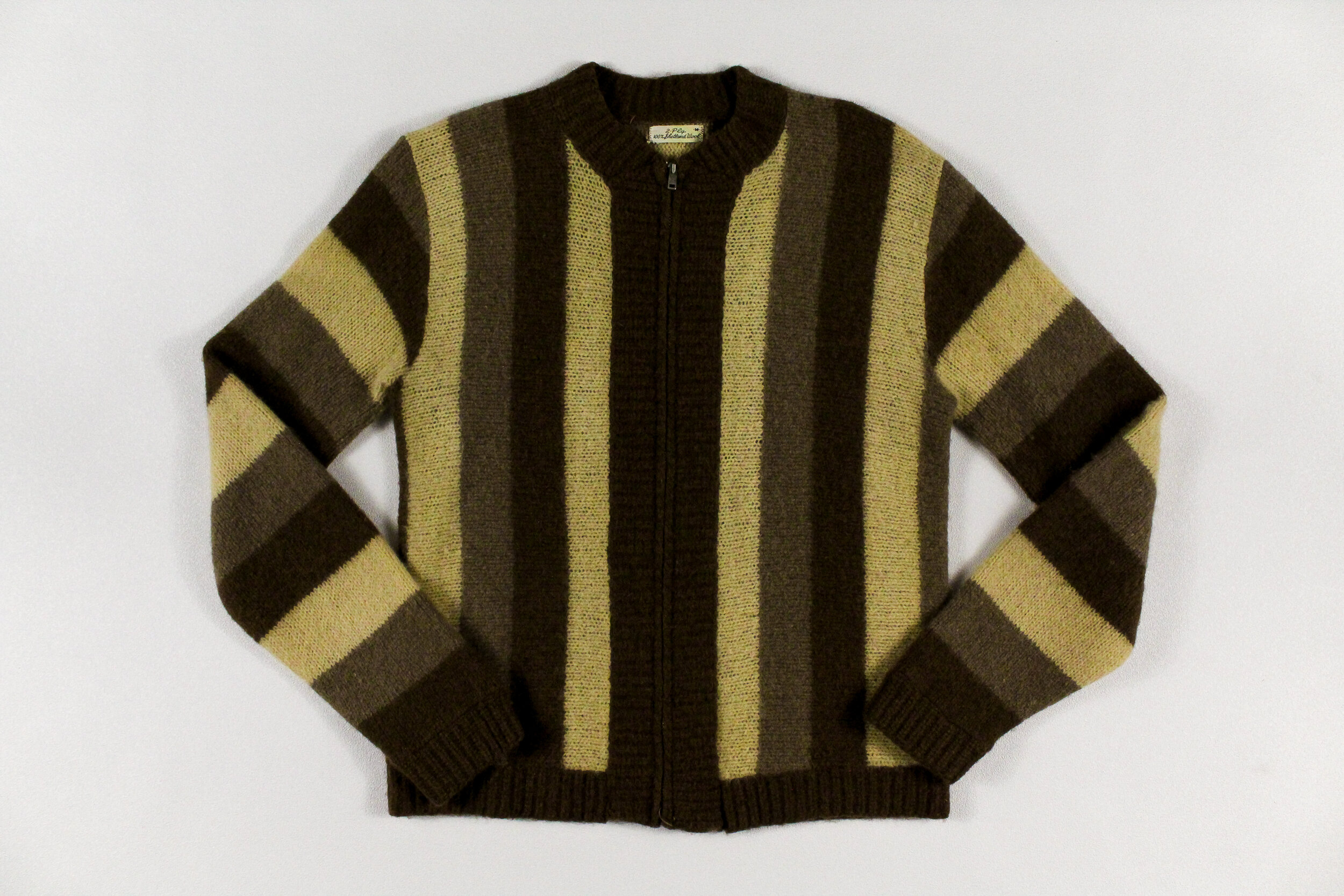 1960s Chocolate Pullover Mohair Sweater — TRASH