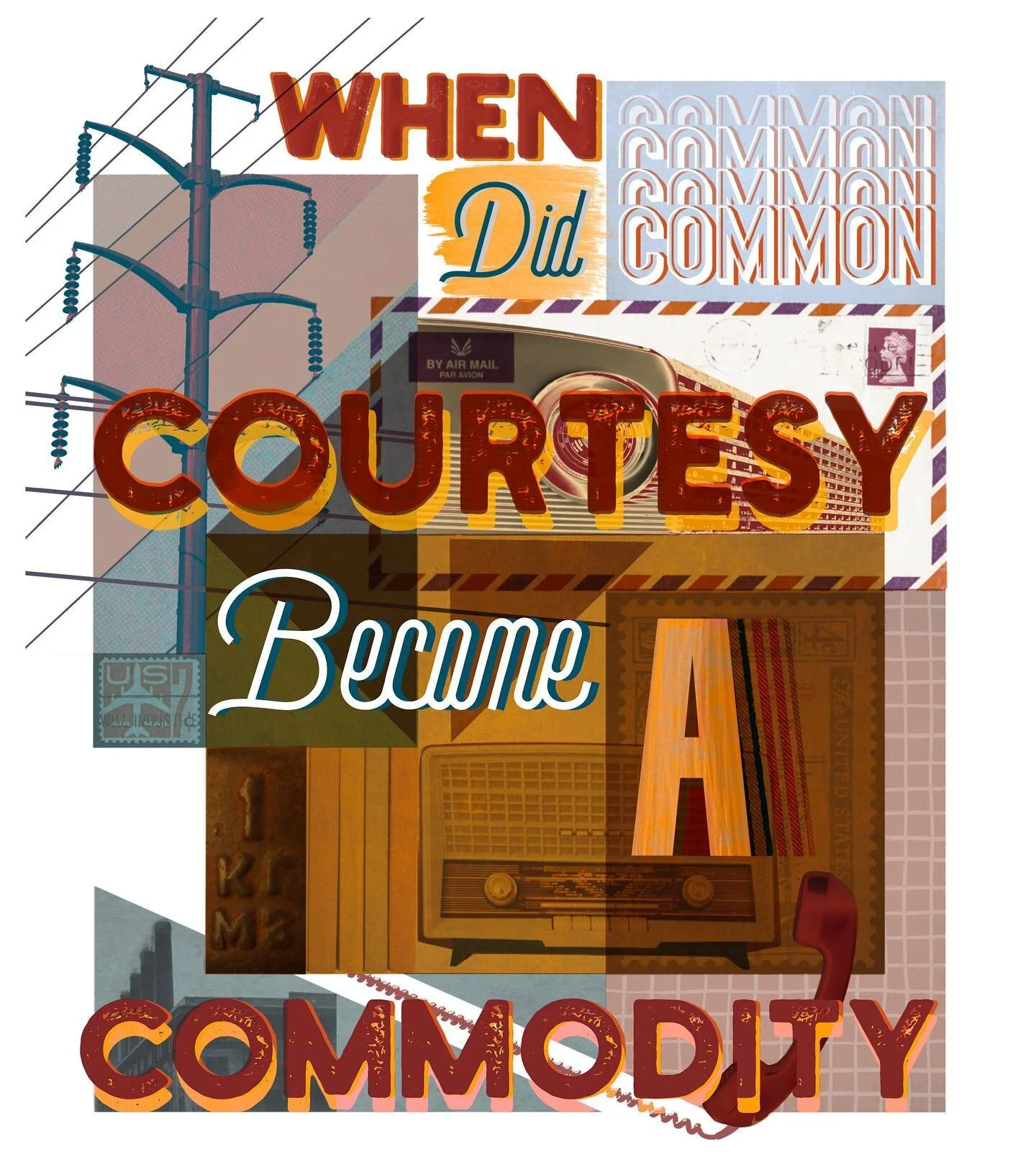 I&rsquo;m really starting to dig working with typography. Still so much to learn but looking forward to the process. 

#truegrittexturesupply #retrosupply #retrosupplyco #procreate #procreateart #acreativedc #dcartist #midcentury #posterdesigncommuni