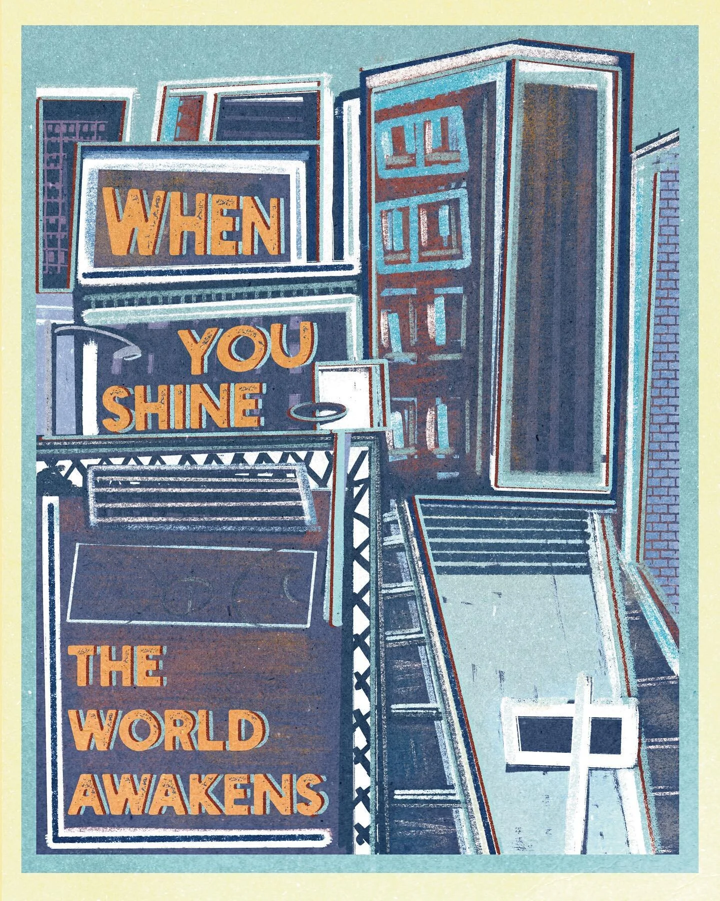 Let the Sunshine ☀️ 
➡️ for process and check out more art on my website. 

#procreate #truegrittexturesupply #truegrittexture #retrosupplyco #retrosupply #retrosupplybrushes #designcuts #vividlimbo #acreativedc #ipadartist #mondaymood #motivationala