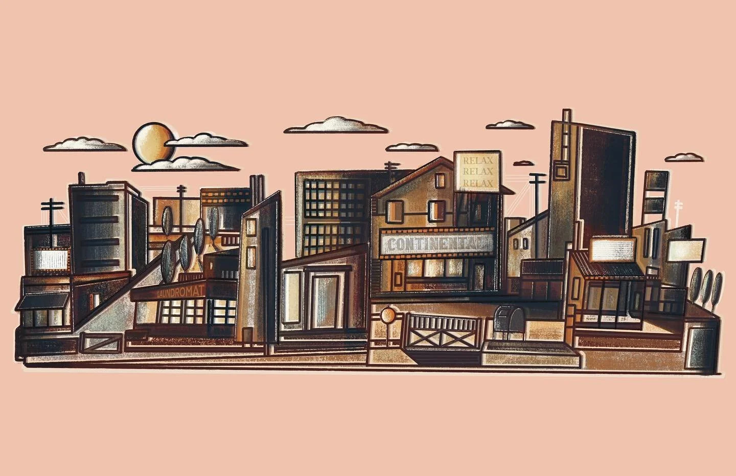 Heat wave #procreate #truegrittexturesupply #truegrittexture #retrosupplyco #retrosupply #retrosupplybrushes #designcuts #vividlimbo #acreativedc #ipadartist #illustration #illustrator #createeveryday #illustration #childrensbookillustration #dribbbl