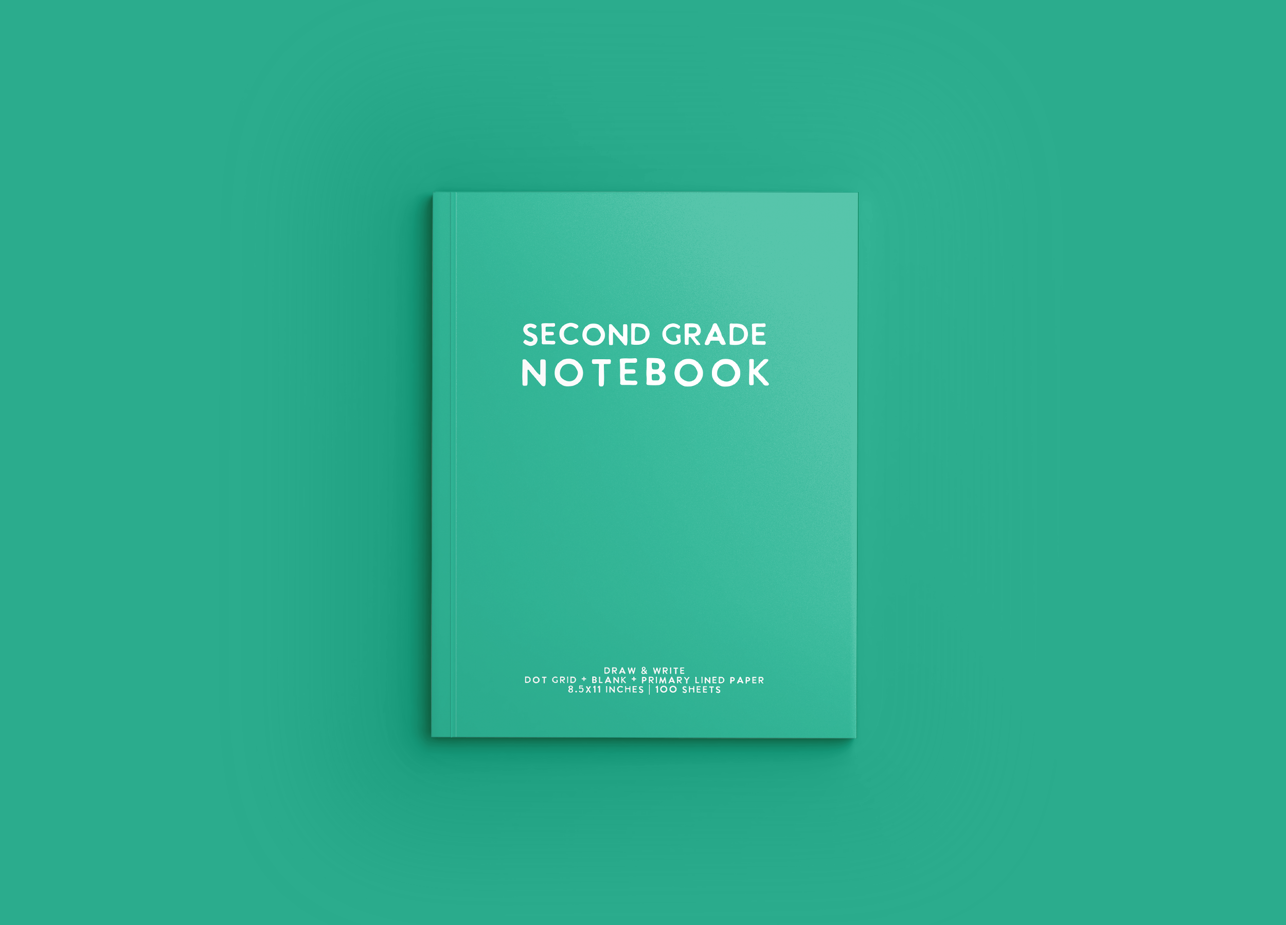 SECOND GRADE Notebook Cover Mockup 1 - 08 Teal.png