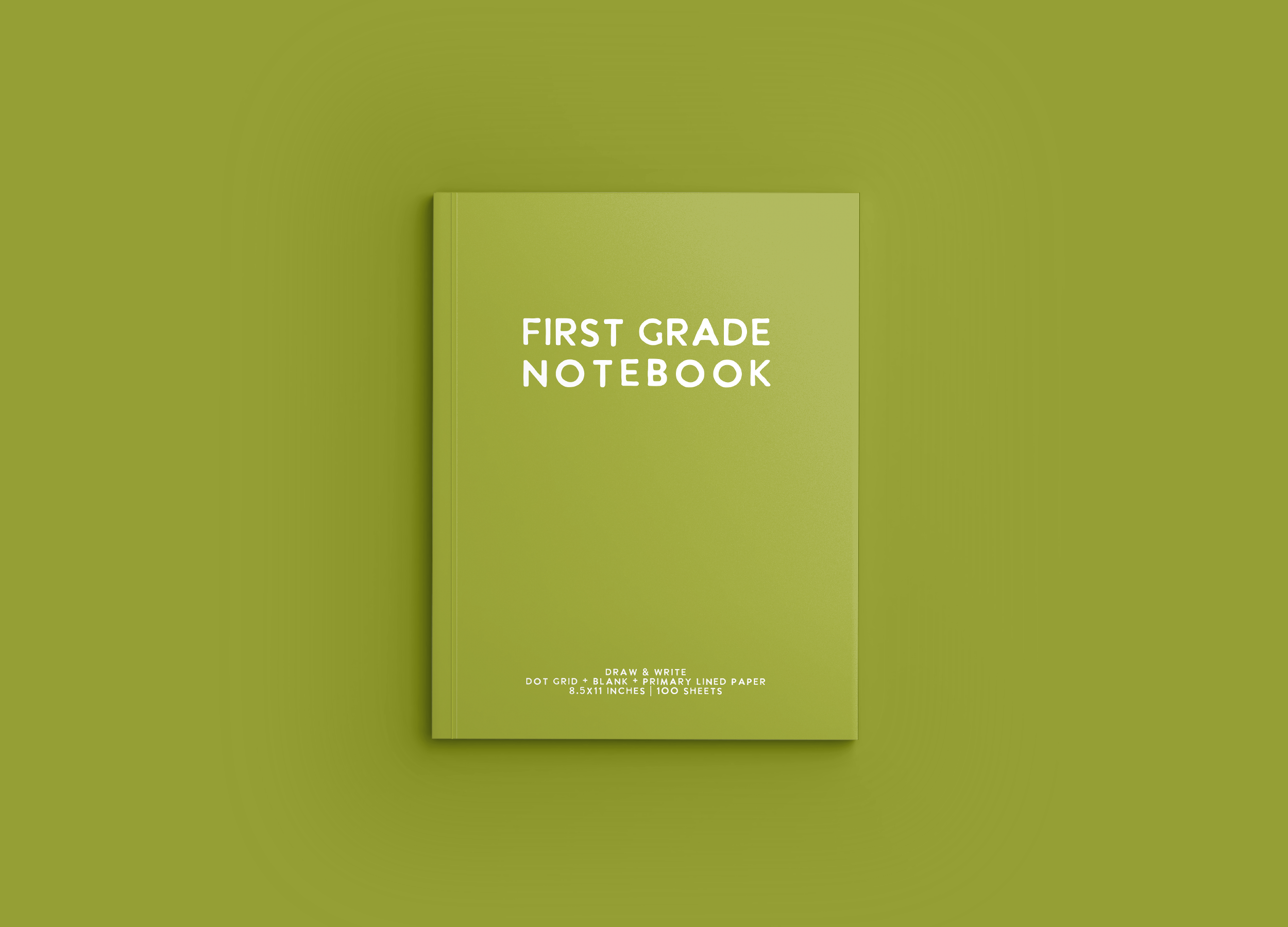 FIRST GRADE Notebook Cover Mockup - 06 Light Green.png