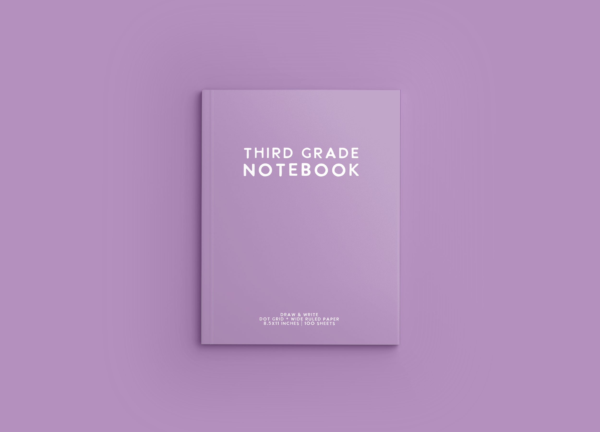 THIRD GRADE Notebook Cover Mockup 1 - 11 Light Purple.png