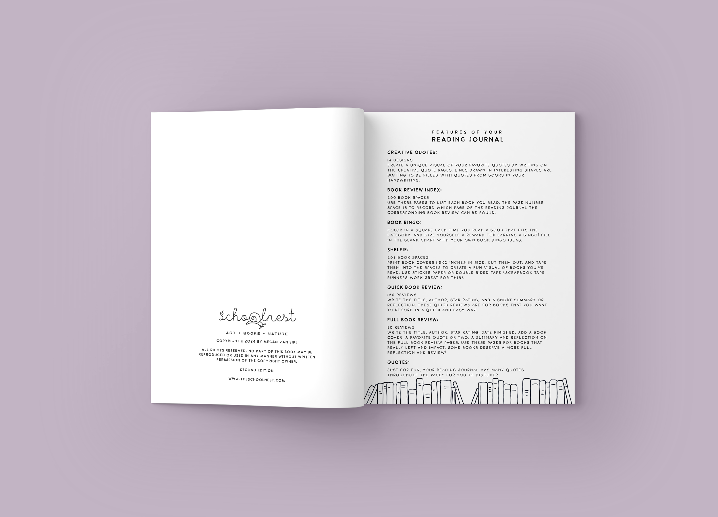 Reading Journal by schoolnest