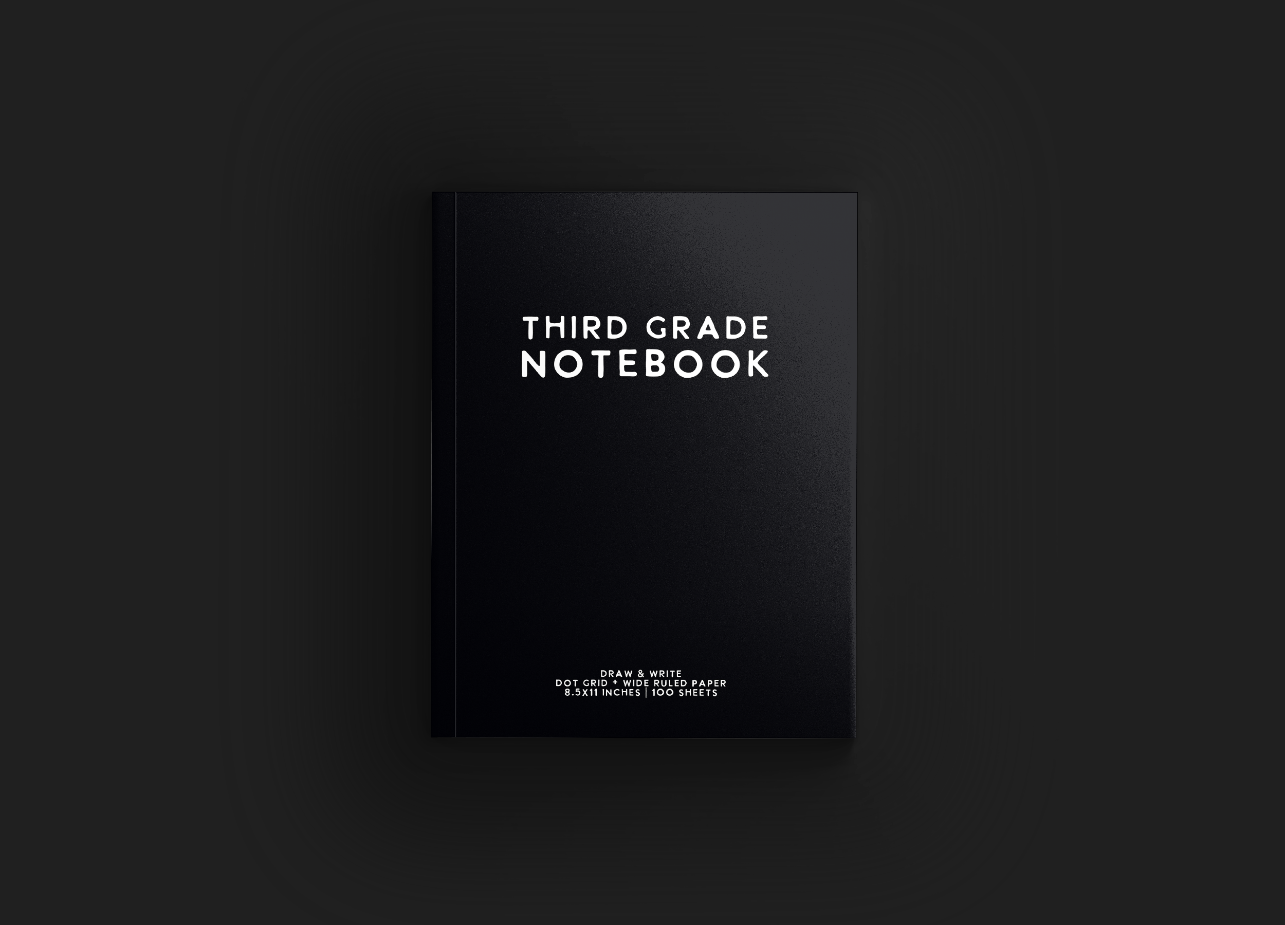 THIRD GRADE Notebook Cover Mockup 1 - 13 Black.png