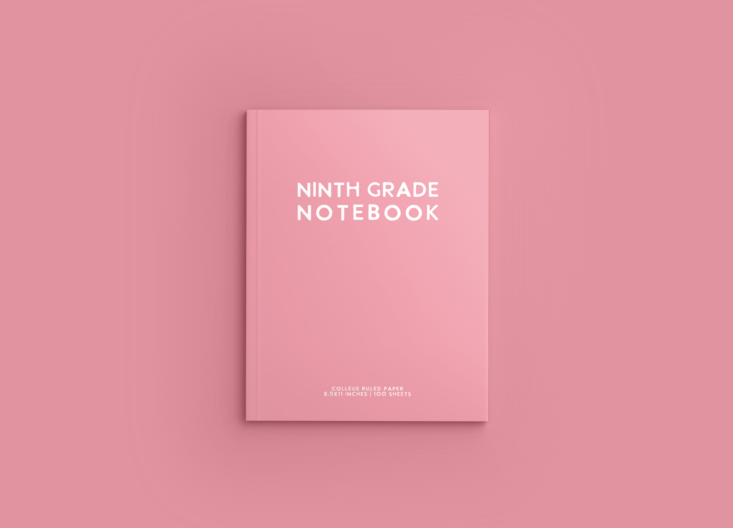 NINTH GRADE Notebook Cover - 01 Light Pink Mockup.png