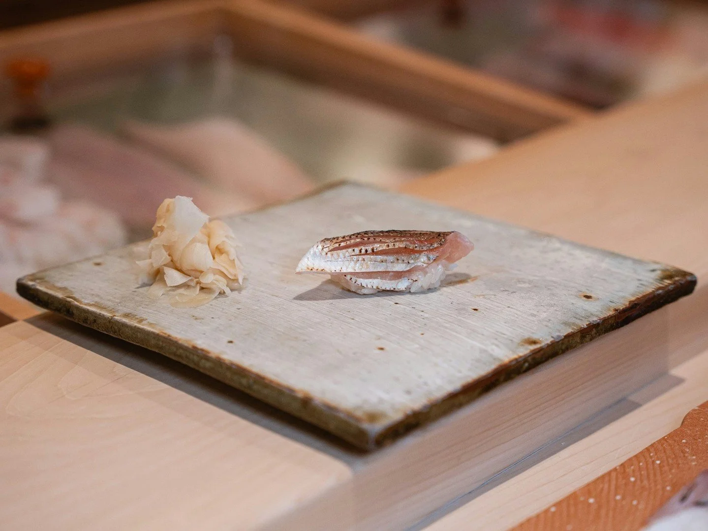 Savoring the art of sushi, one delicate bite at a time. 🍣✨ #Kabuto #VegasLocal #LasVegas #Vegas  #omakaseinlasvegas #lasvegasomakase