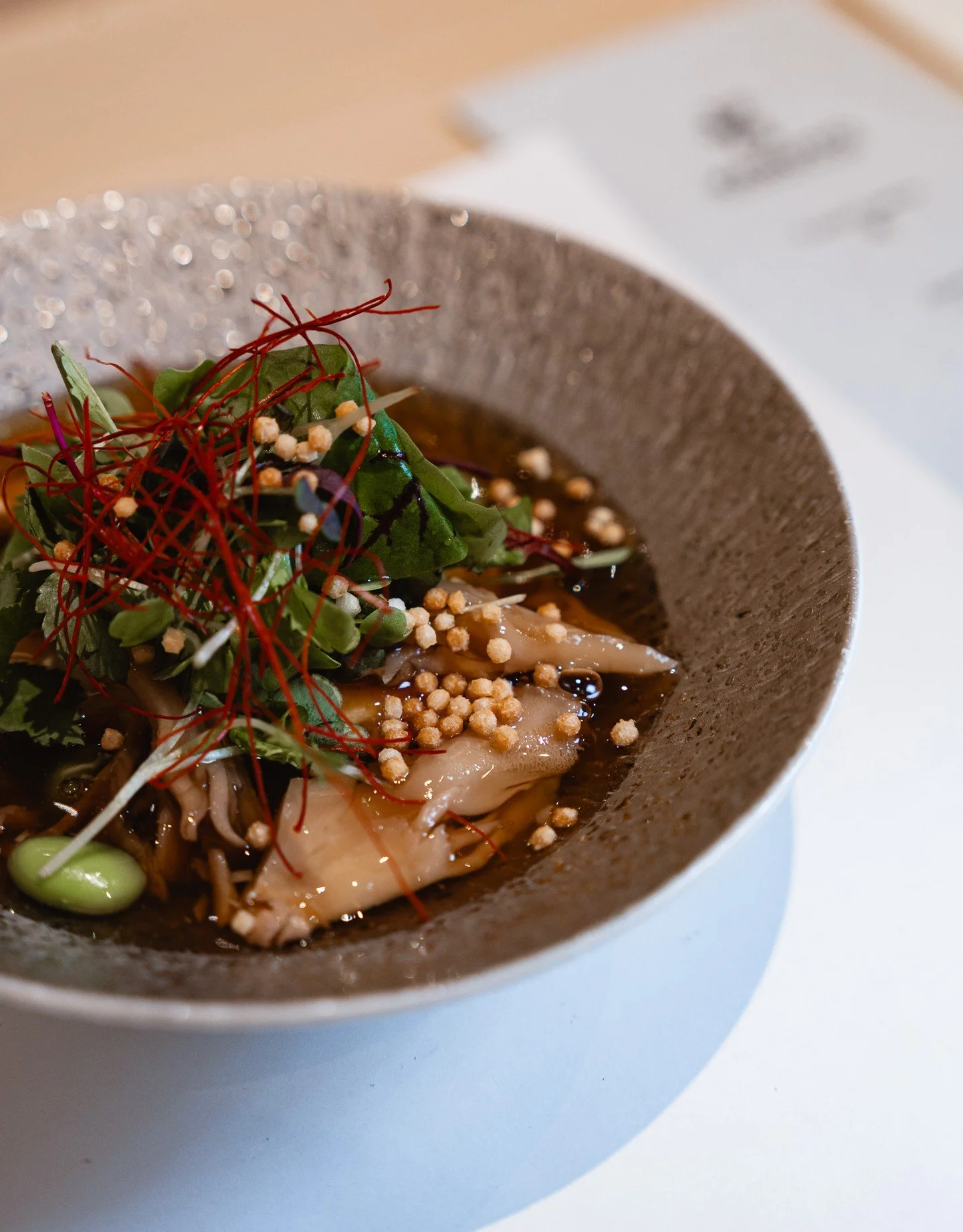 Delight in a bowl of perfection with this beautifully crafted dish, bursting with vibrant flavors and textures.#Kabuto #VegasLocal #LasVegas #Vegas  #omakaseinlasvegas #lasvegasomakase