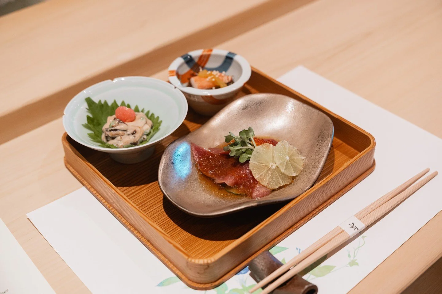 Savoring a beautifully arranged Japanese meal, complete with fresh flavors and vibrant presentation. π£β¨#Kabuto #VegasLocal #LasVegas #Vegas  #omakaseinlasvegas #lasvegasomakase