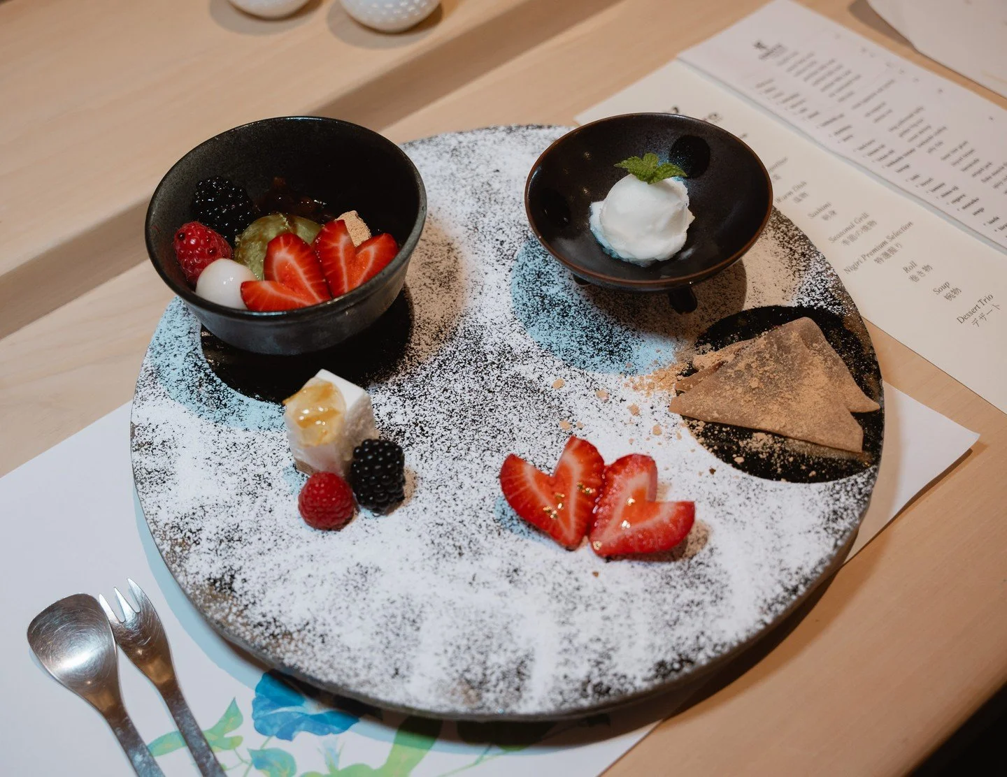 At Kabuto, every detail matters&mdash;from the Edomae sushi to the rare sake pours to the desserts that end your night sweetly. #kabuto