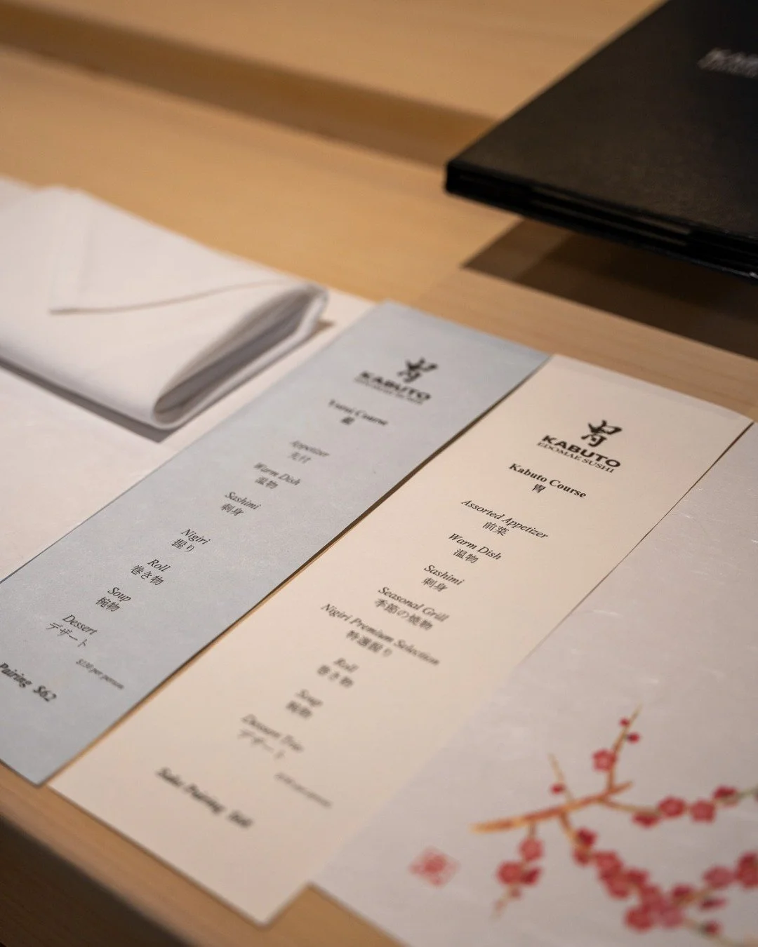 Sit back, trust the chef, and enjoy the experience one course at a time. 🥢  #Kabuto