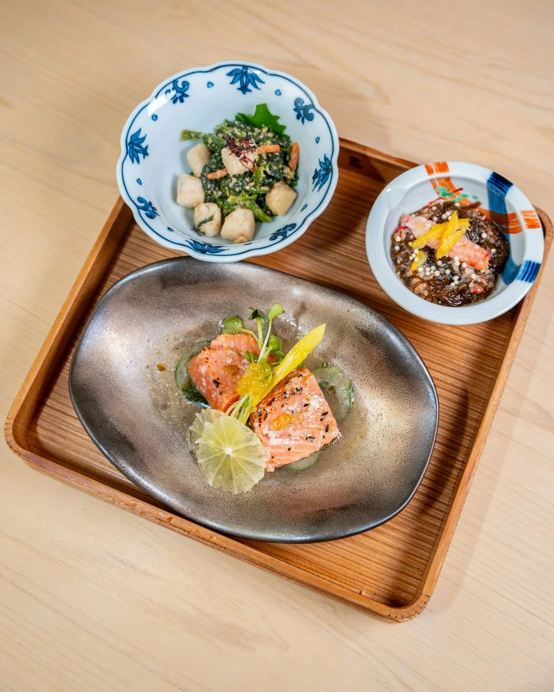 A thoughtfully composed selection, presented with balance and understated elegance. ✨🍽️ 

◾️◽️◾️◽️◾️◽️◾️◽️◾️◽️ 
 
🍣 𝐊𝐀𝐁𝐔𝐓𝐎 - 𝐄𝐃𝐎𝐌𝐀𝐄 𝐒𝐔𝐒𝐇𝐈 
⏰ ᴅᴀɪʟʏ: 5:30 ᴘᴍ - 9:00 ᴘᴍ 
📍 5040 ꜱᴘʀɪɴɢ ᴍᴏᴜɴᴛᴀɪɴ ʀᴅ. ʟᴀꜱ ᴠᴇɢᴀꜱ 
🔔 ʀᴇꜱᴇʀᴠᴀᴛɪᴏɴ ᴏɴʟʏ ᴀᴛ ʀᴇ