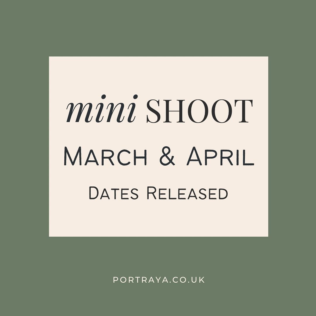 Mini Shoots are back! I love supporting women and seeing them take that (sometimes scary) step to having their photographs taken to help them in their businesses. Having professional photos of yourself are a MUST especially if you have a service base